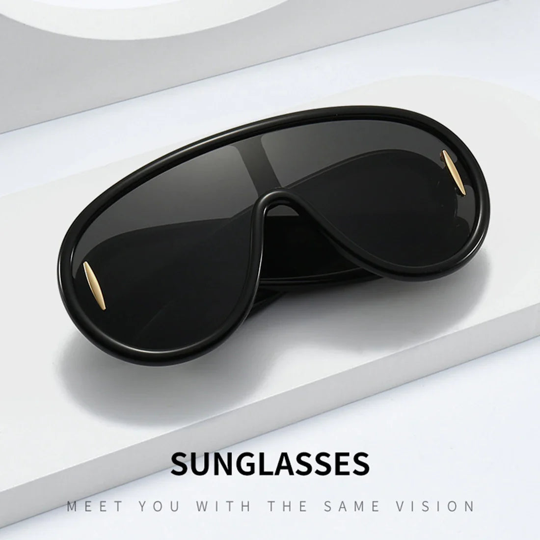 超大龐克太陽眼鏡