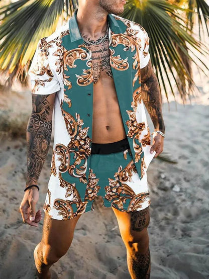 Designer style men two piece Beach set