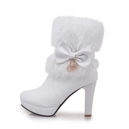 High Heel Winter Boots