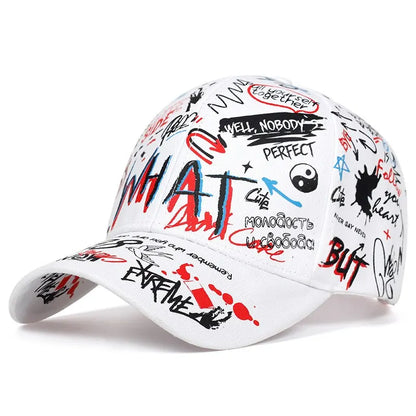 Gorras de béisbol unisex con estampado de letras, ajustables, informales, para exteriores, con protección solar, para primavera y otoño