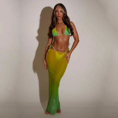 島嶼三件式泳衣