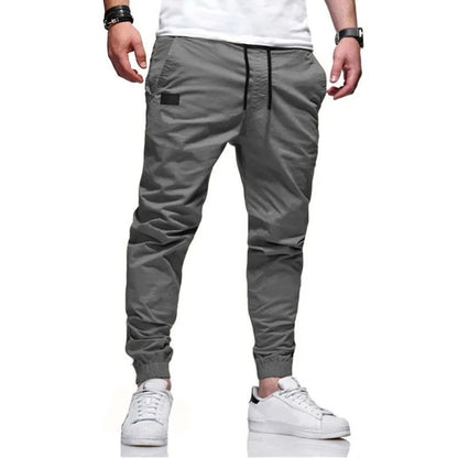 Pantalones deportivos casuales para hombre, pantalones deportivos tipo jogger cargo tipo harén, pantalones pitillo.
