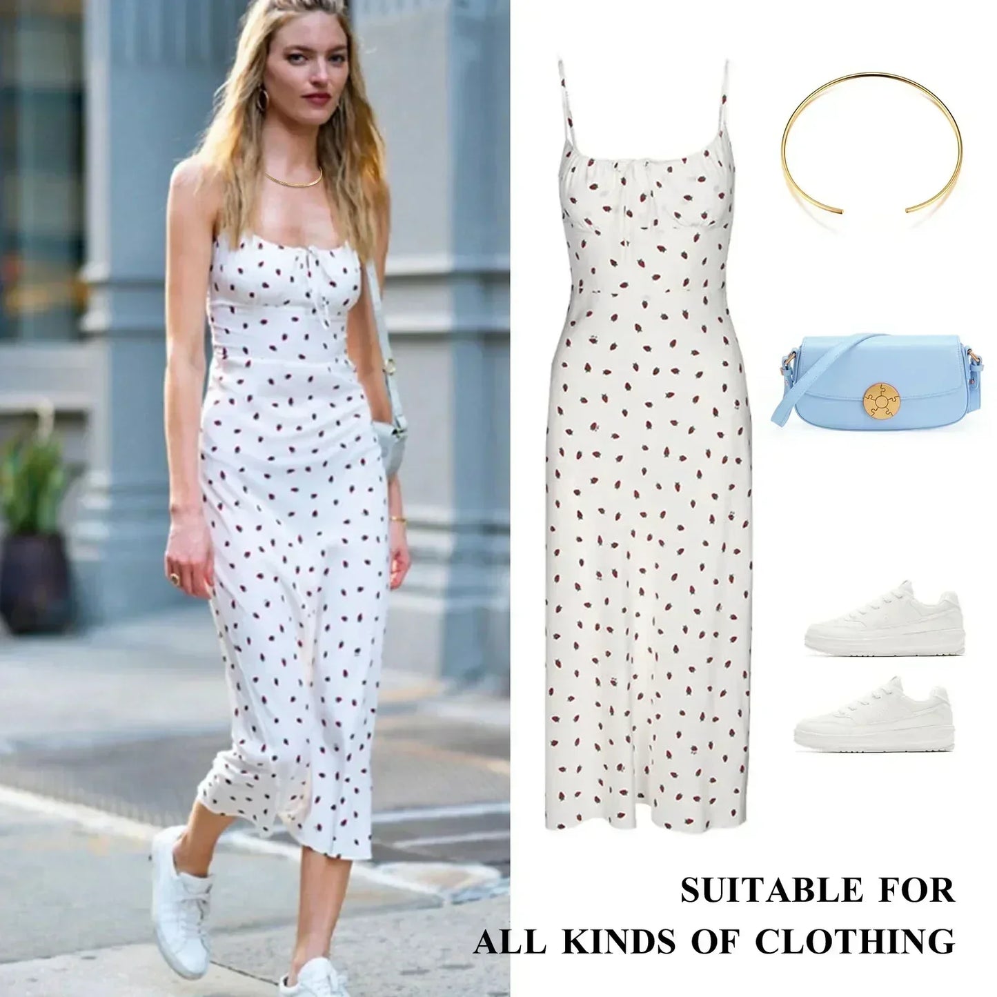 Gargantilla de cuello abierto para mujer, collar ajustable, joyería sencilla de acero inoxidable.