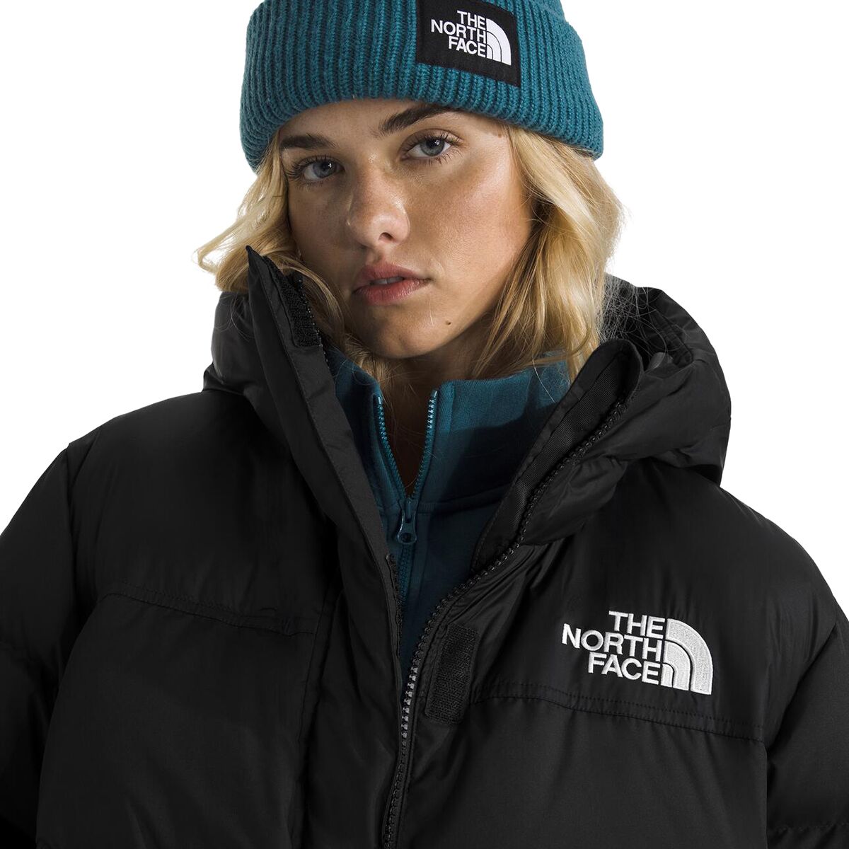 The North Face Women's Nuptse Long Parka TNF Black