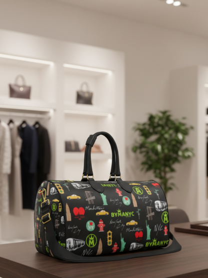 Tote Bag CITYSCAPE – BYMANYC ® New York Eco Vegan Handbag