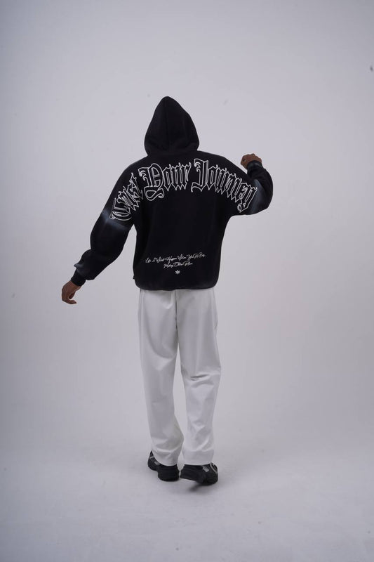 "Trust Your Journey" Gothic Graphic Hoodie