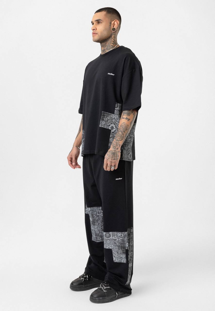 Unisex Patterned Tracksuit Set