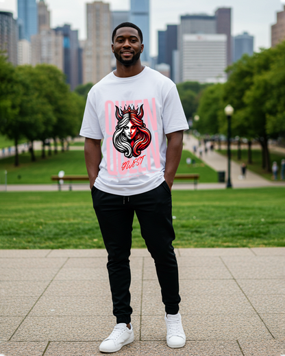 G West Queen Oversized Men's T-Shirt