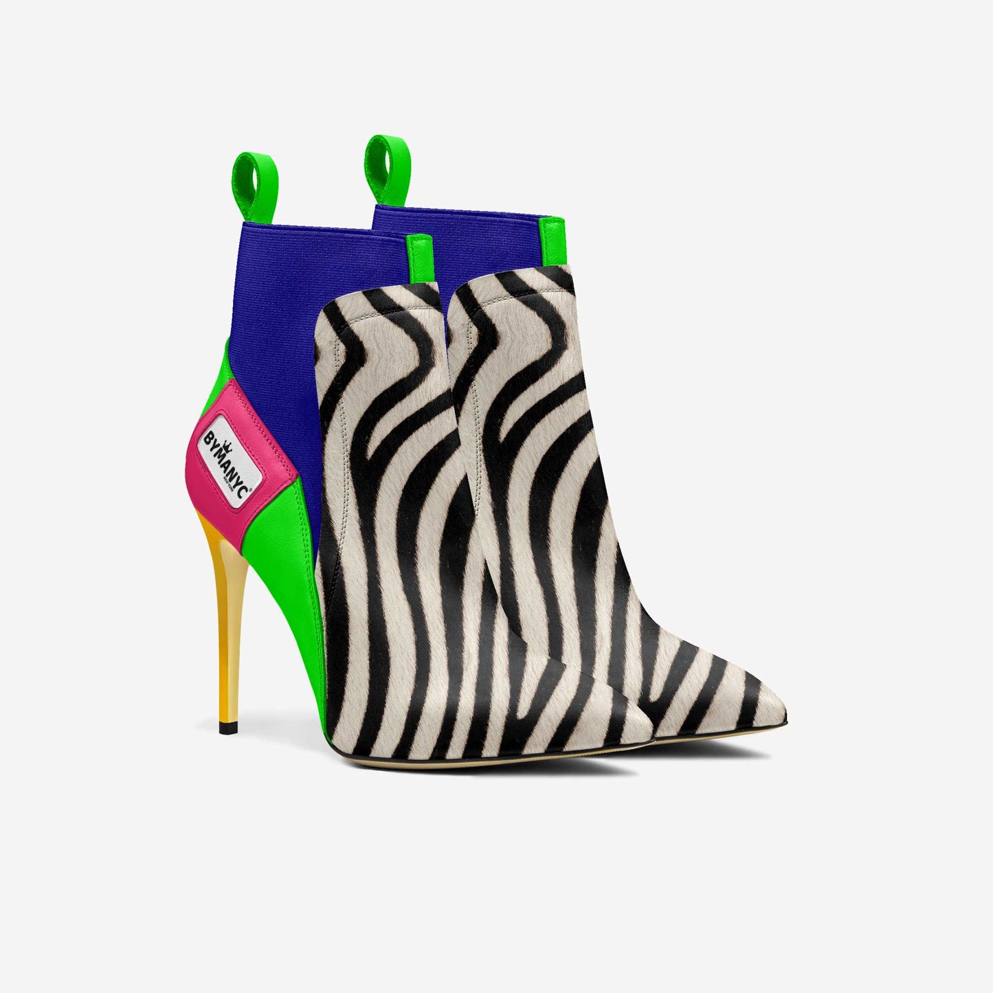 BYMANYC® 紐約切爾西 Noir Edge 女士純素高跟鞋