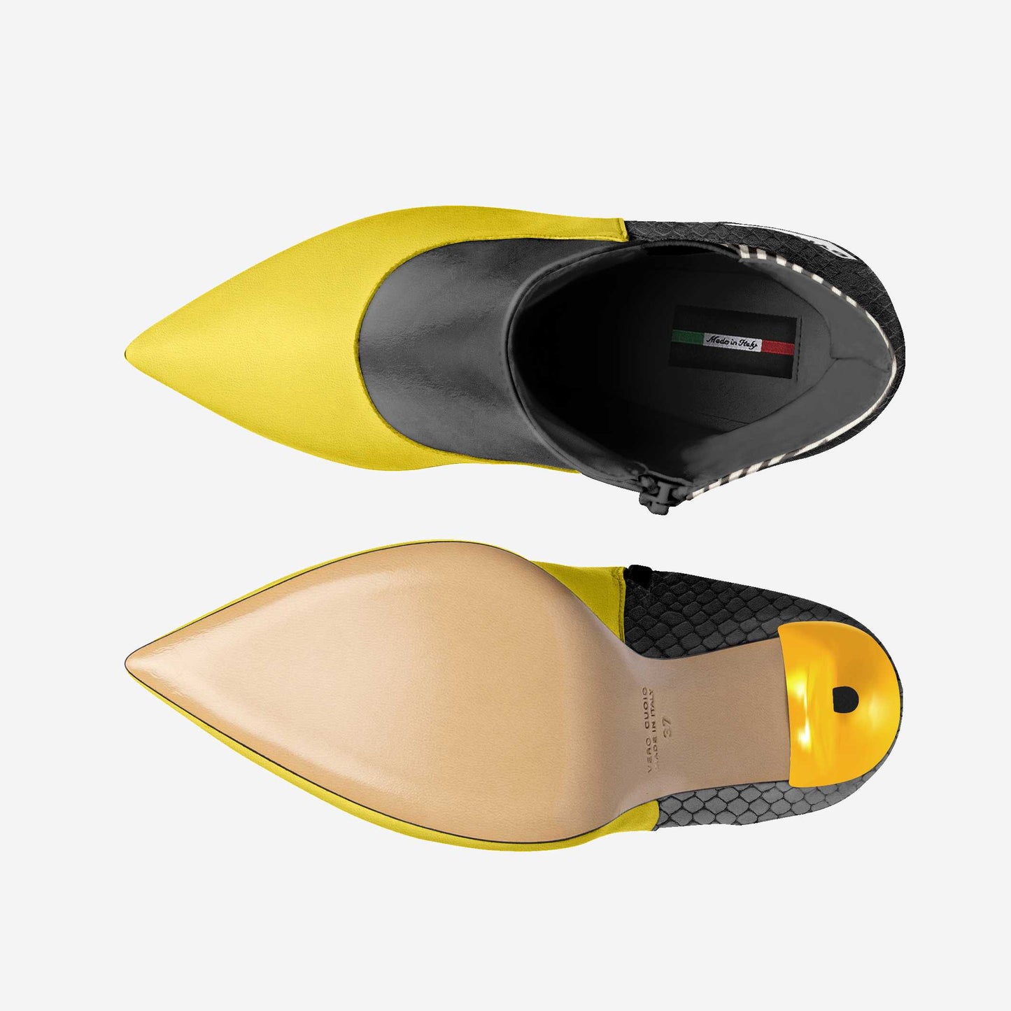 純素高跟鞋女士 BYMANYC ® 紐約翠貝卡黃湧