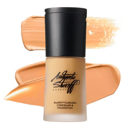 Dúo de corrector y base impecable BlurEFX™ de Ashunta Sheriff Beauty