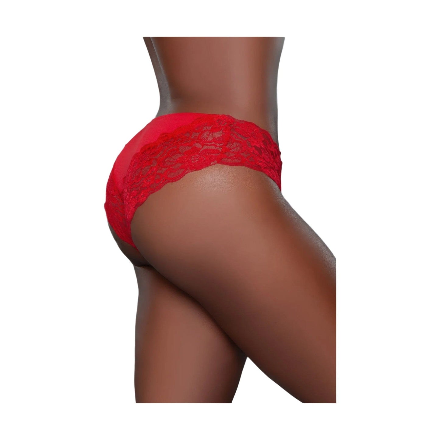 Pack de 3 braguitas de bikini Arlo en negro, rojo y leopardo