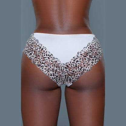 Pack de 3 braguitas de bikini Arlo en negro, rojo y leopardo