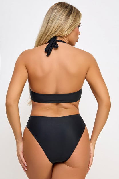 Trajes de baño para mujer - Traje de baño monokini negro Lorelei