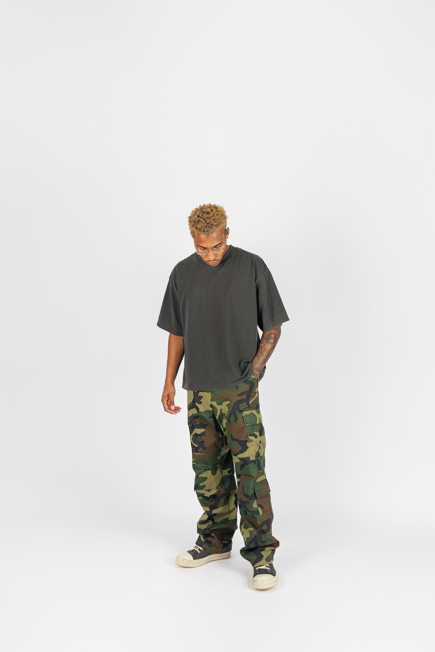 Vintage Cargo Fatigue Pants