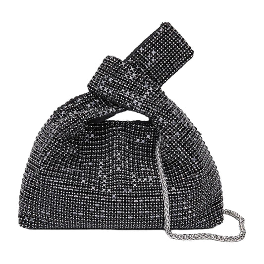 Cartera de mano con diamantes de imitación UMREN para mujer