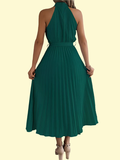 WestCloset Goddess Vibes Pleated Maxi Dress