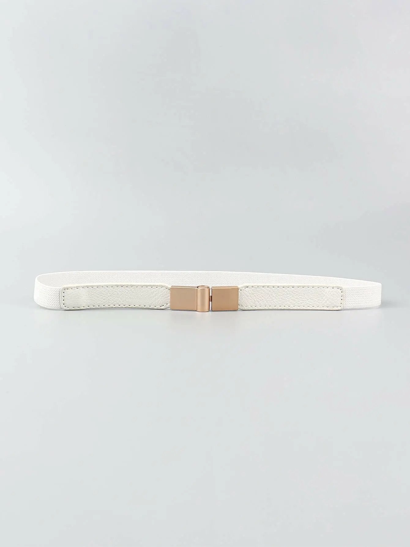 PU Elastic Skinny Belt