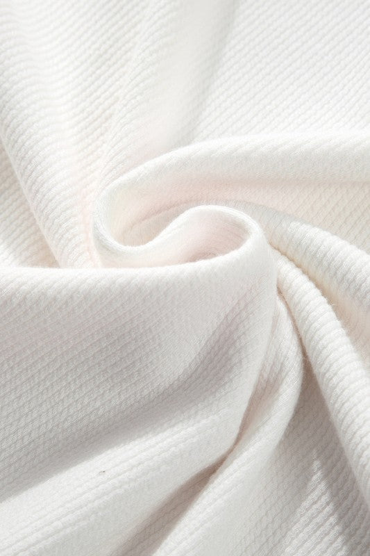 蝴蝶結長袖圓領上衣