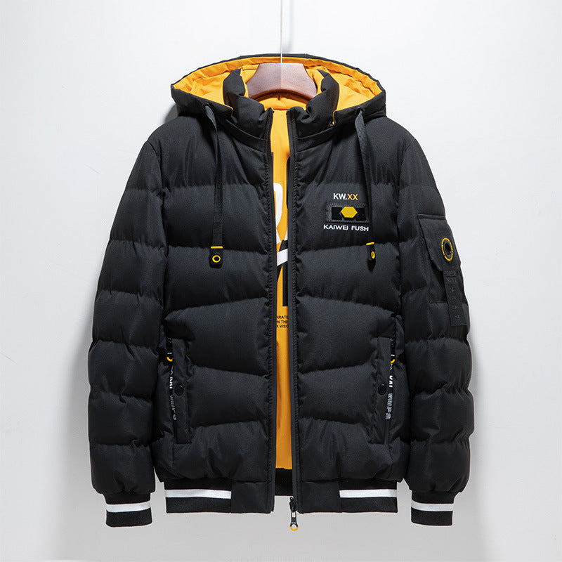 Ropa de algodón para hombre, estilo coreano, de doble cara.