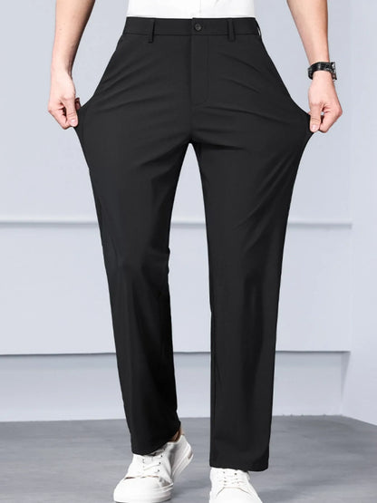 Men's Loose Fit Jeans with Pockets