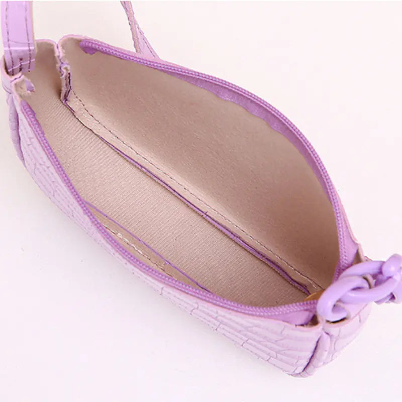 Bolso de hombro y cartera para mujer con diseño de cocodrilo