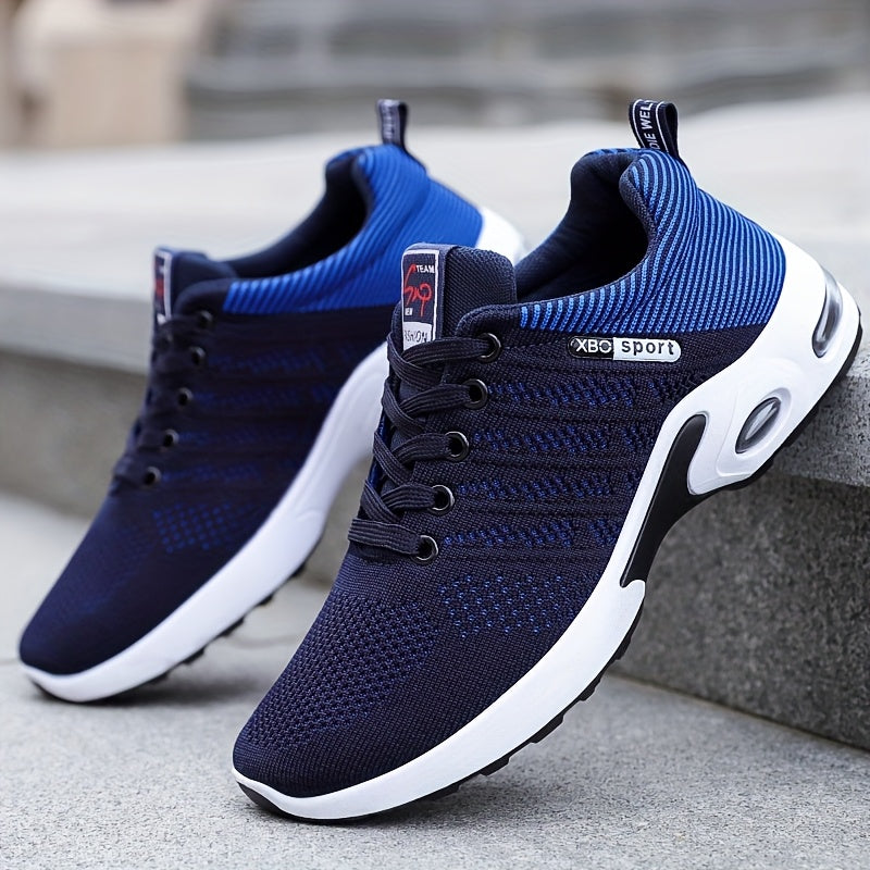Blue White Red Lightweight Sport Shoes for Adventure