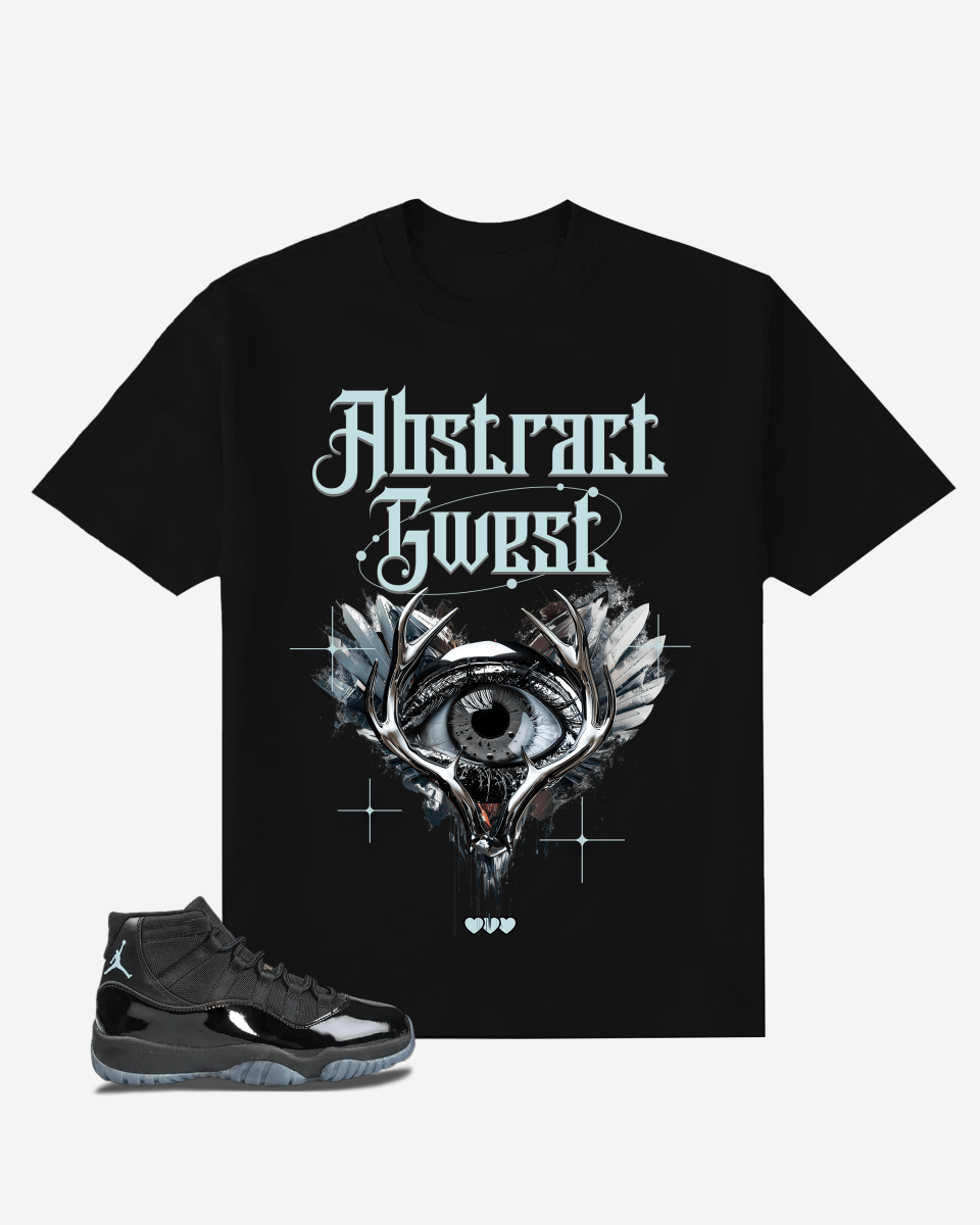 G-West Abstract Lovers Oversized T-Shirt Mens