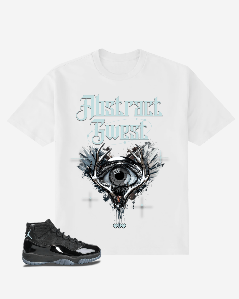 G-West Abstract Lovers Oversized T-Shirt Mens