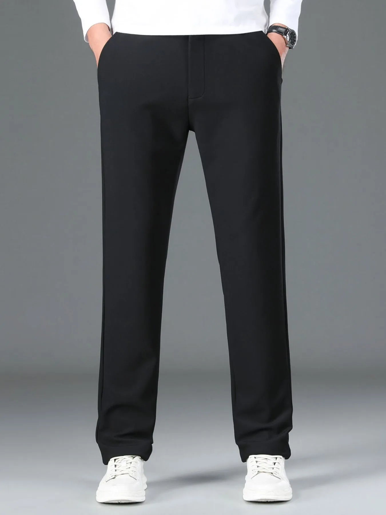 Men's Loose Fit Pants with Pockets