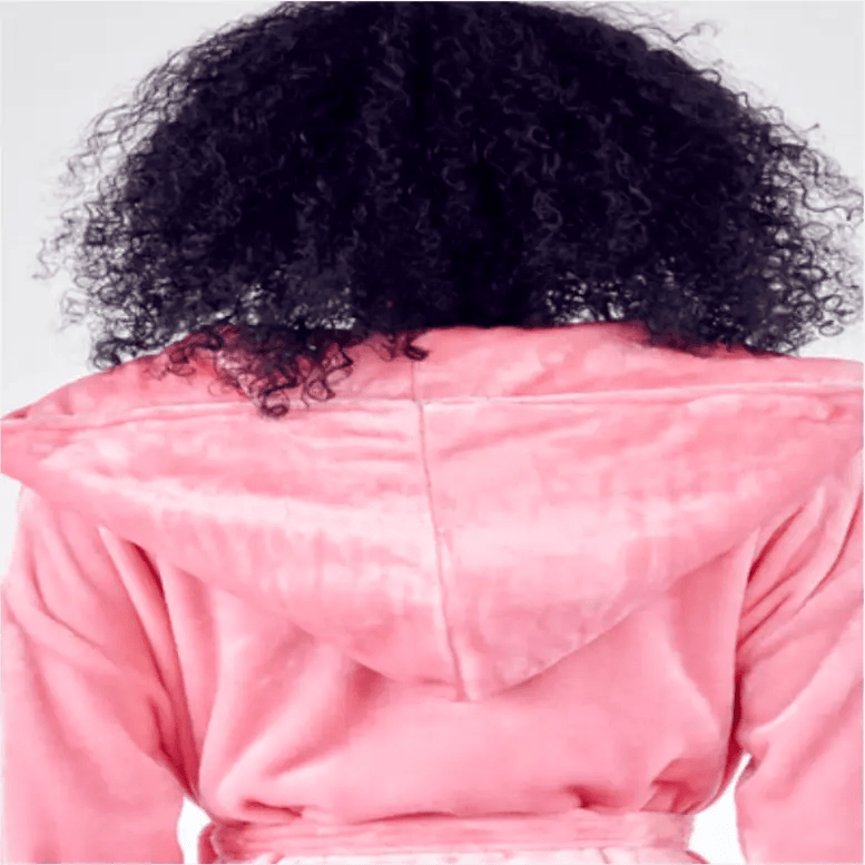 女士毛絨連帽浴袍 - 在家享受水療般的舒適體驗