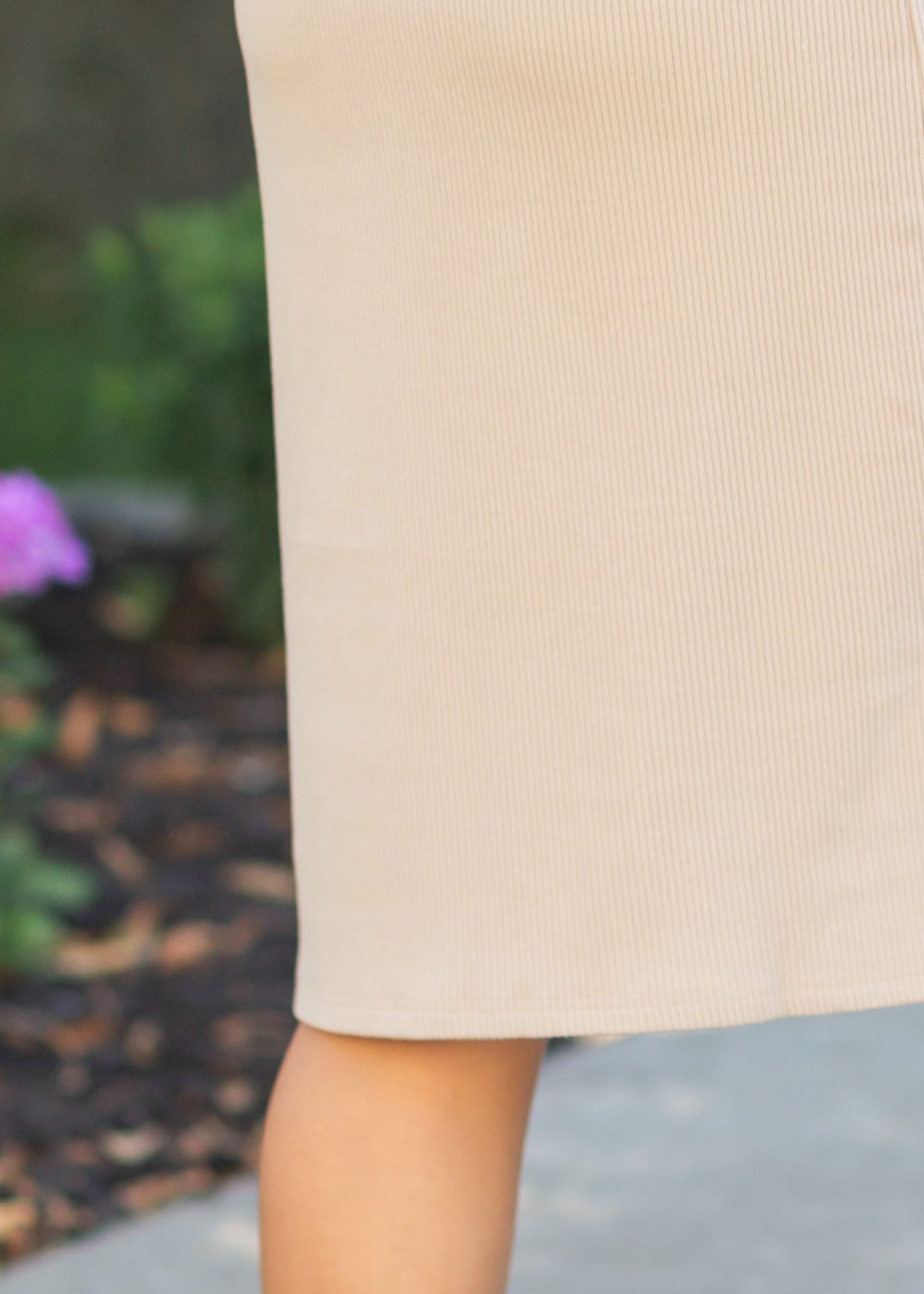 貝勒羅紋T卹洋裝