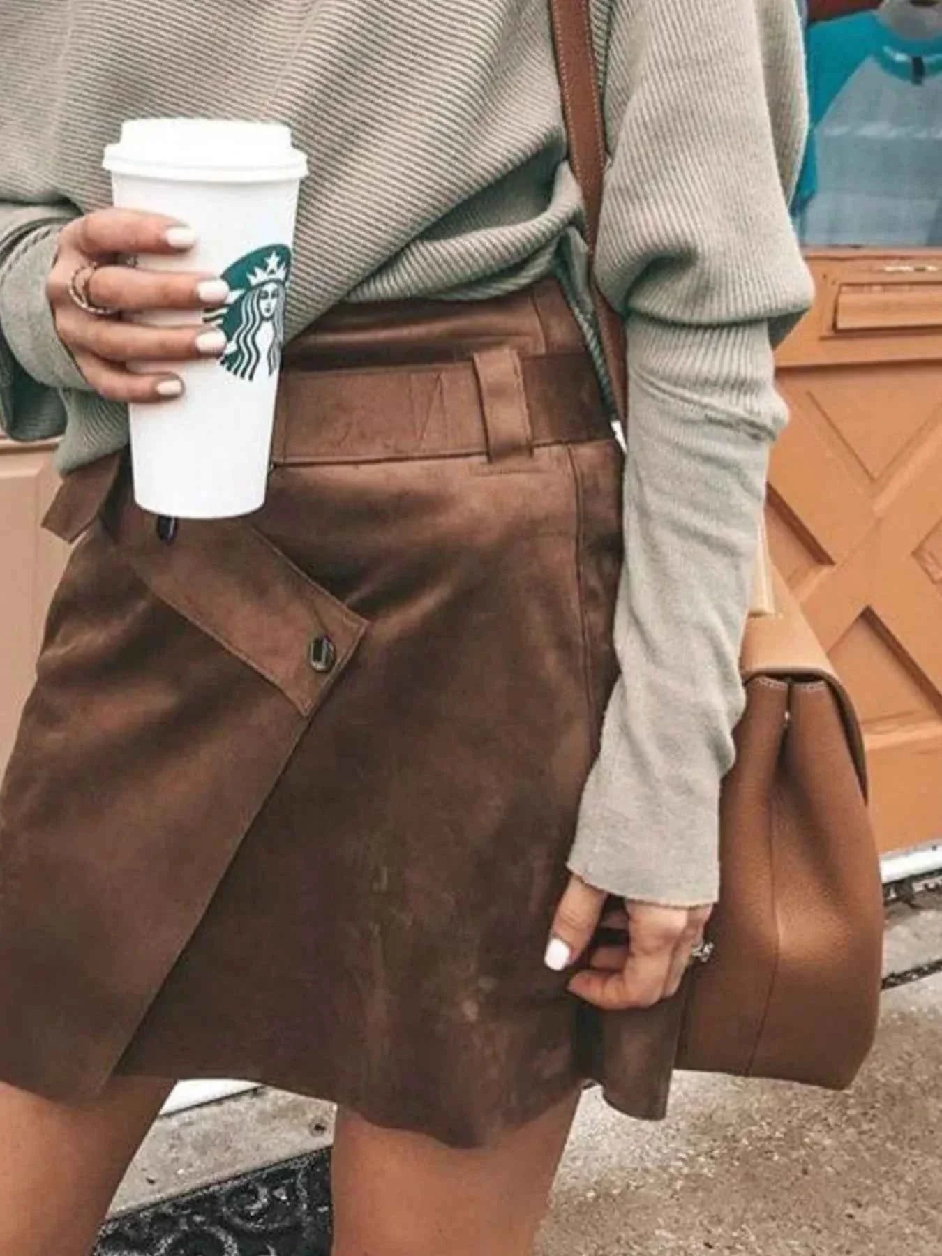 Full Size One-Shoulder Ribbed Sweater Plus Size