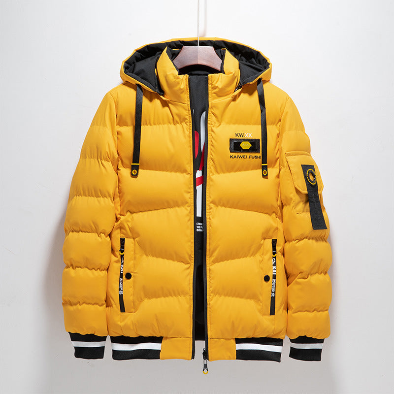 Ropa de algodón para hombre, estilo coreano, de doble cara.