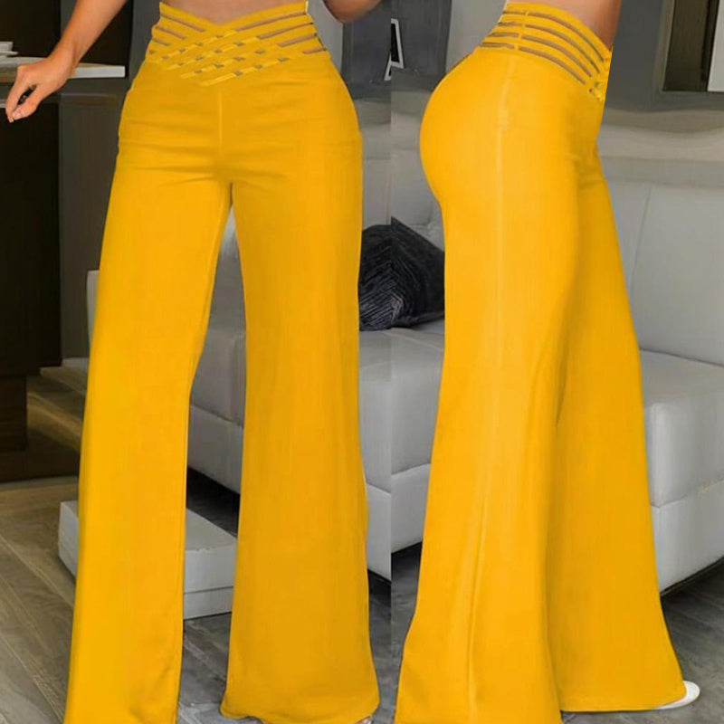 Pantalones de cintura alta