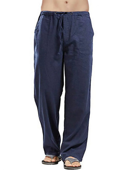 Men's Straight Leg Pants Plus Size