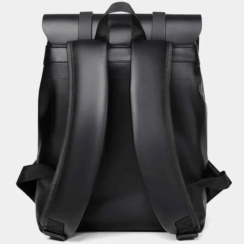 Leather Adjustable Strap Backpack Bag