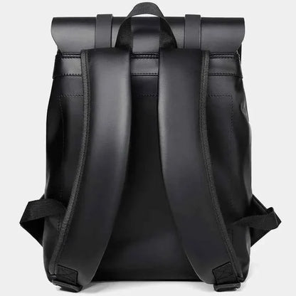 Leather Adjustable Strap Backpack Bag