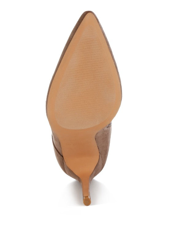 Nesta Stiletto Heel Lace Up Boots