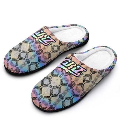 Pantuflas de algodón para artistas de EDM, suaves, cómodas, antideslizantes, impermeables y resistentes a los olores. Regalos para festivales de música, para hombre y mujer. Edición limitada.