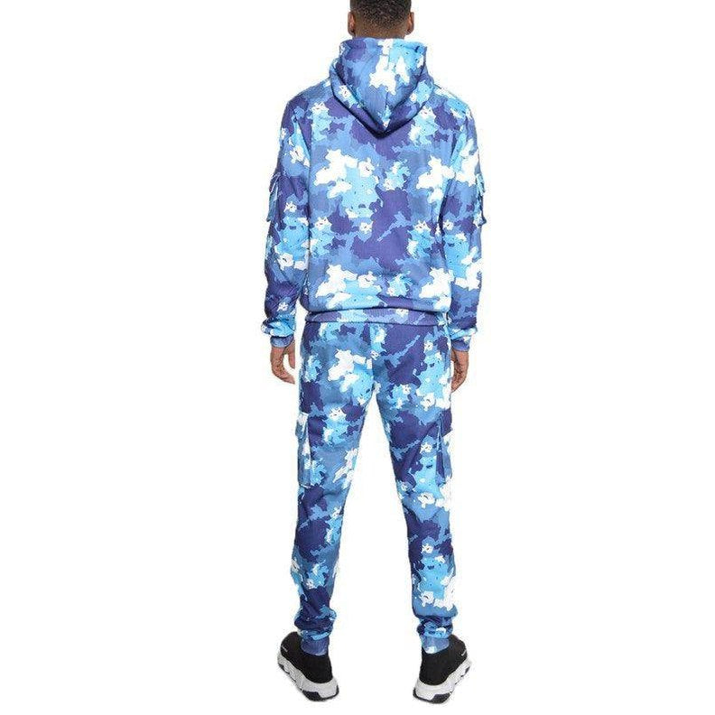 男士迷彩運動套裝 - 兩件套