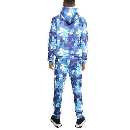 男士迷彩運動套裝 - 兩件套