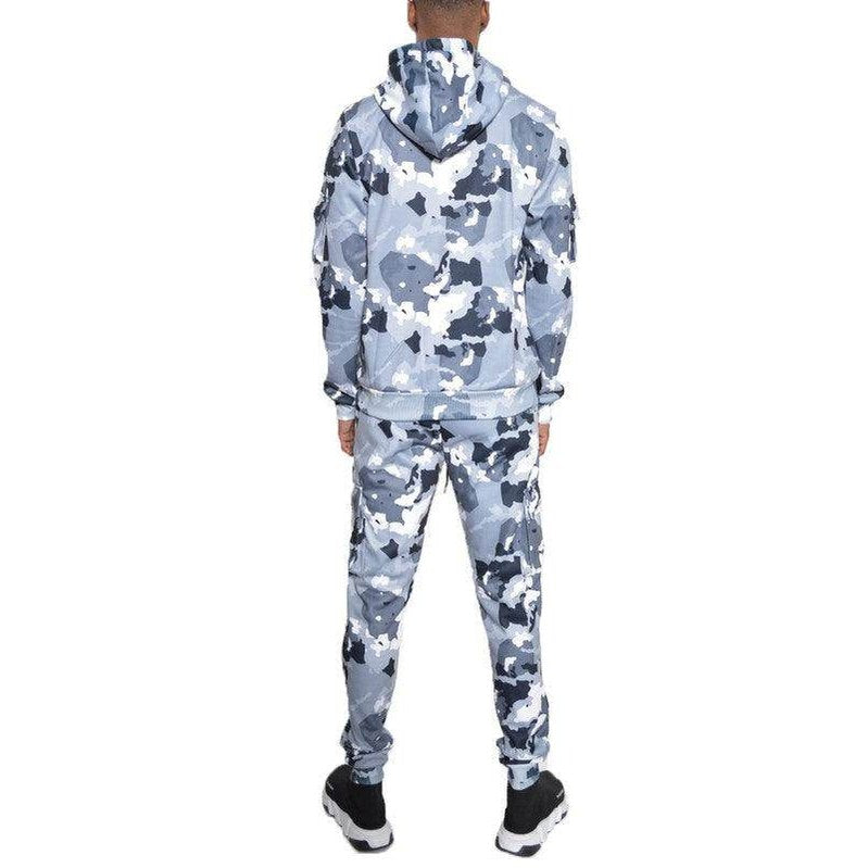 男士迷彩運動套裝 - 兩件套