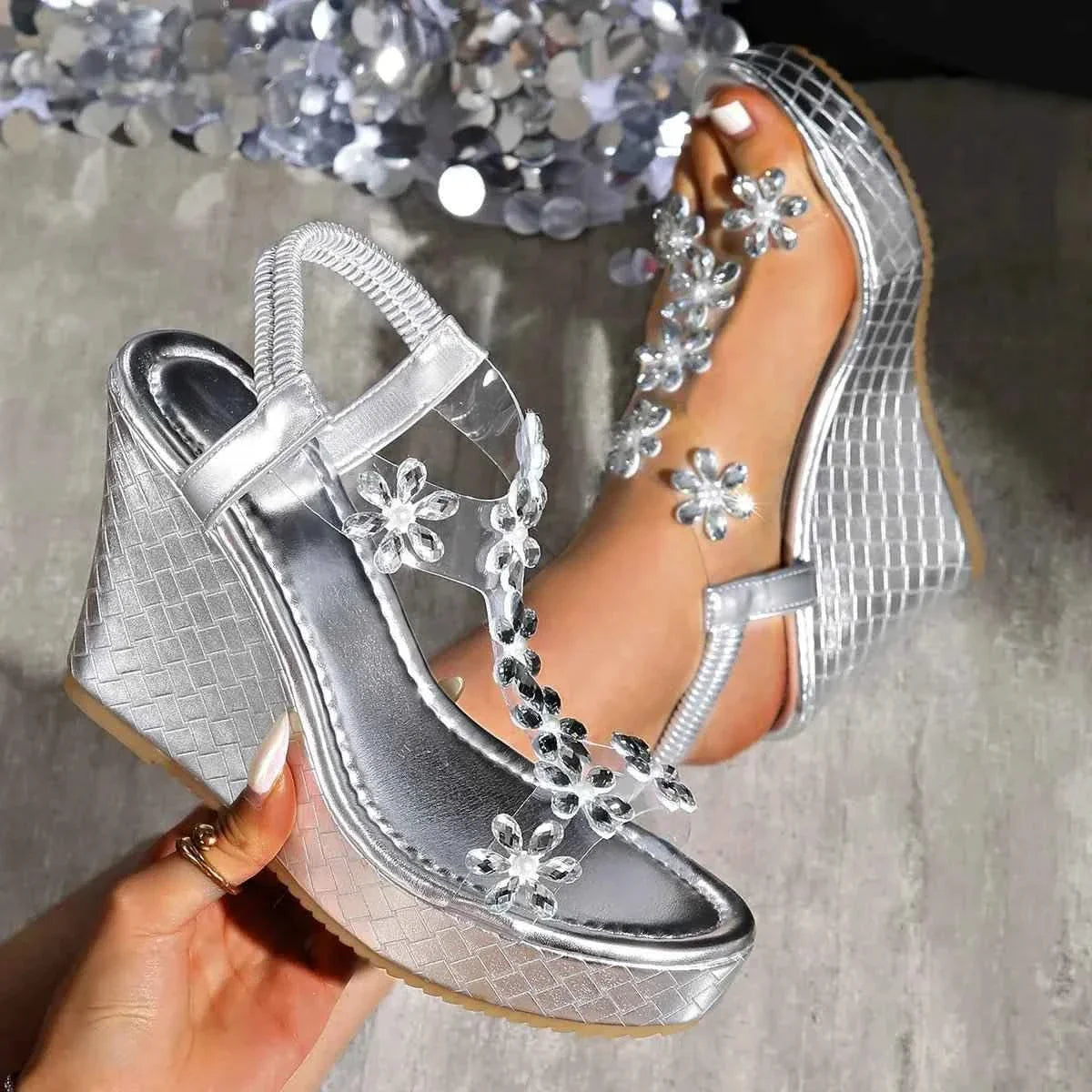 Stylish Open Toe : Wedge Sandals