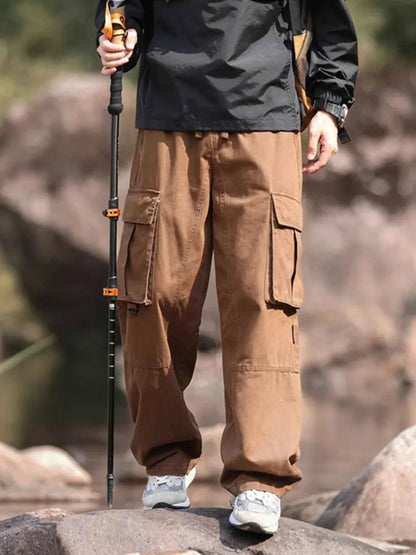 Men's Plus Size Relaxed Fit Cargo Pants