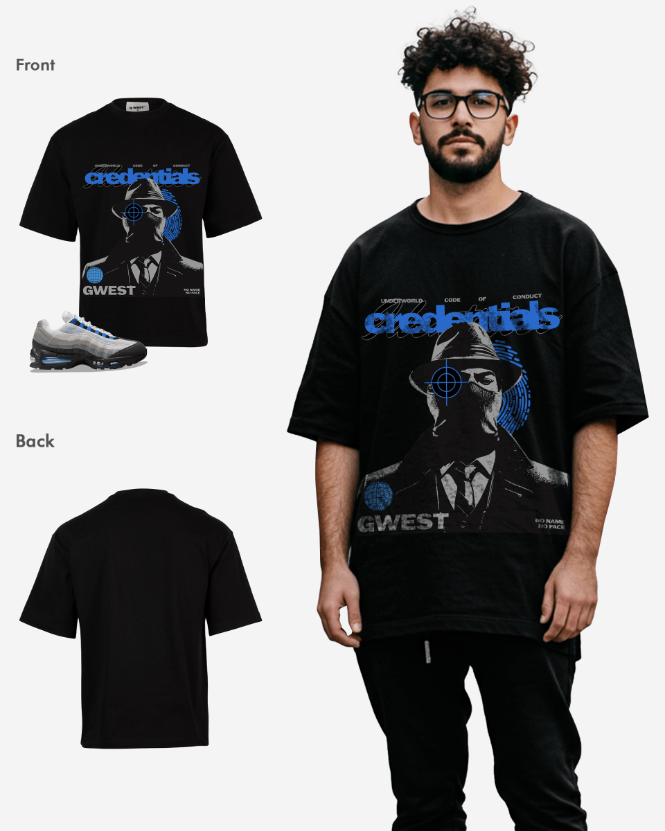 G West Credentials Oversized Men's T-Shirt