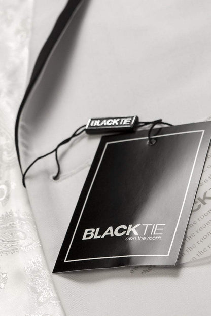 "Crew" White Tuxedo Jacket Shawl (Separates)