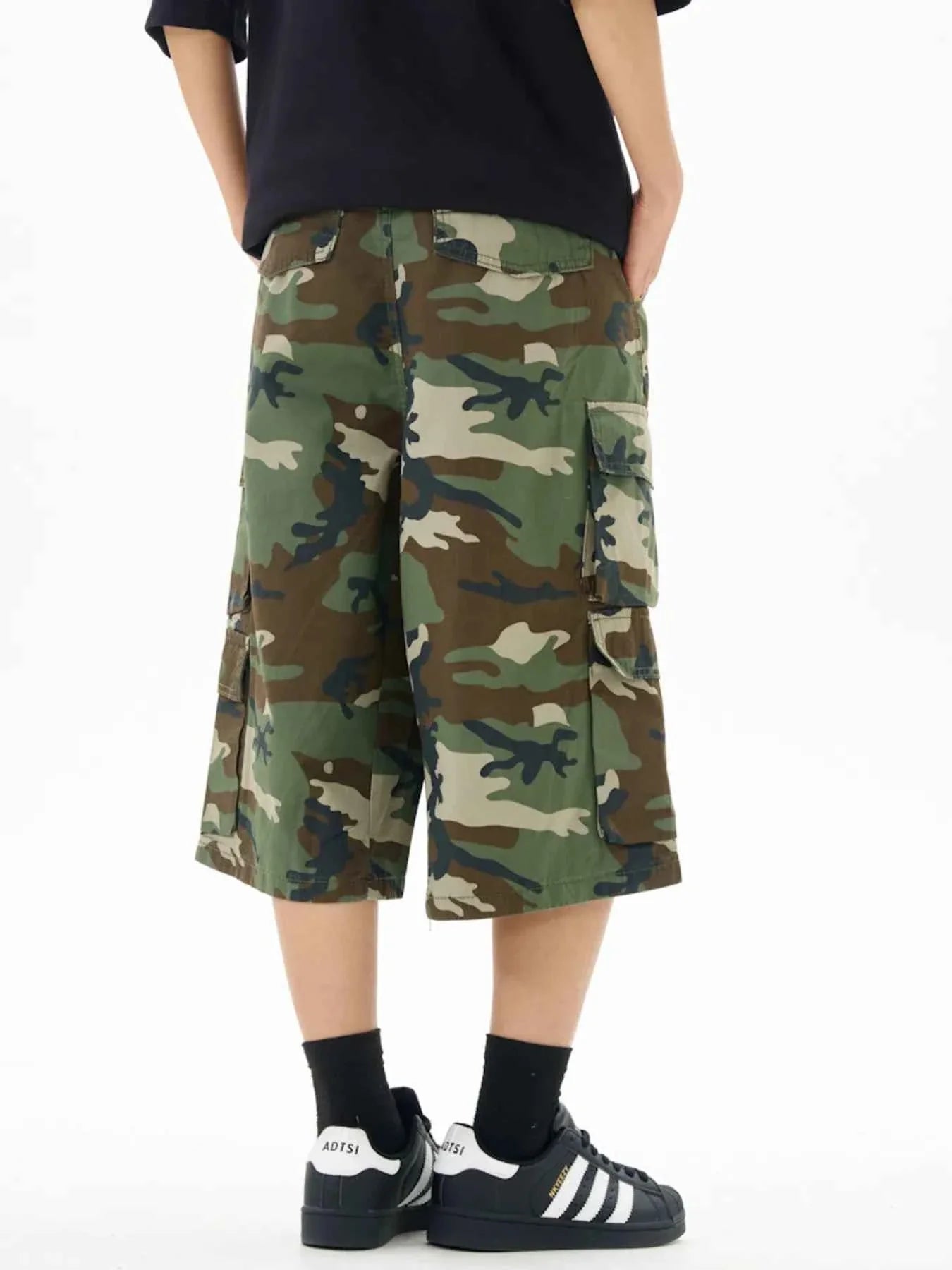 Men's Relaxed Fit Camo Cargo Shorts