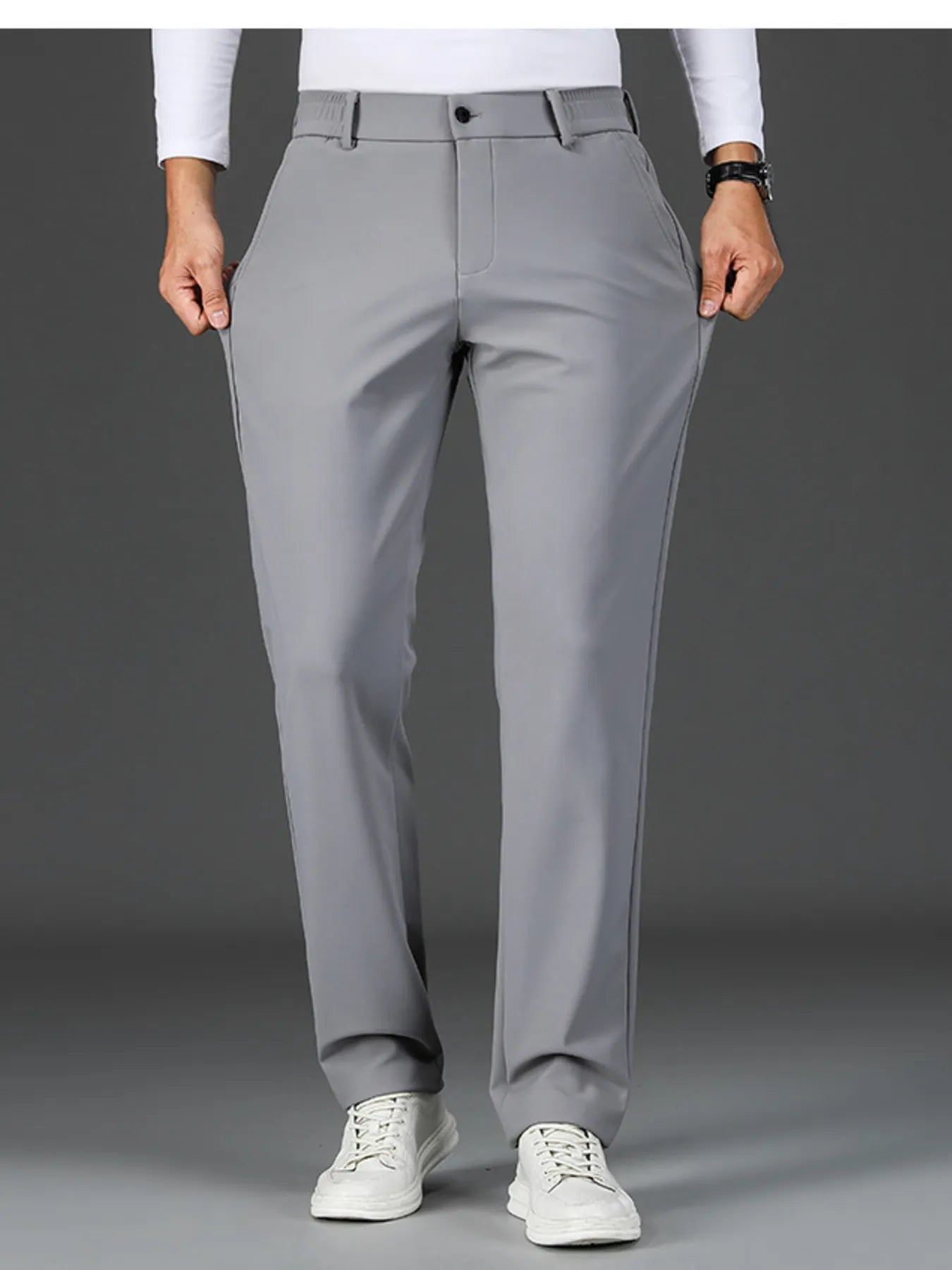 Men's Loose Fit Pants with Pockets