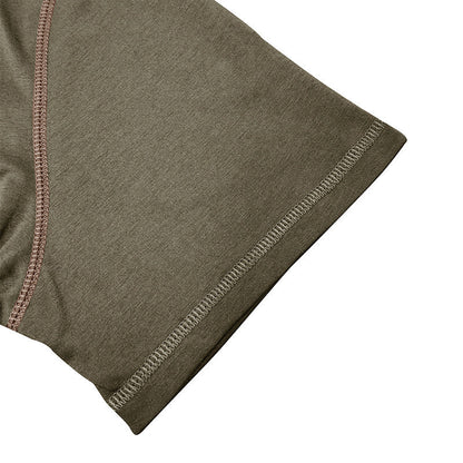 Polo de manga corta de moda, camiseta de verano con botones y cuello en V, ropa para hombre